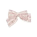 Barette HALLES - rayé rose
