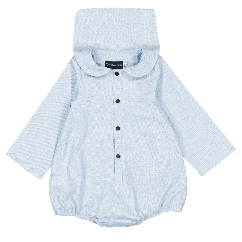 Barboteuse HOCHE- bleu chiné