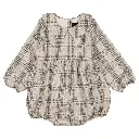 Barboteuse BASILE - tartan beige