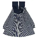Robe ELIE - carreaux bleu