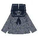 Blouse CHOISY- carreaux bleu