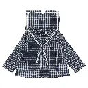 Blouse CHAPTAL- carreaux bleu 