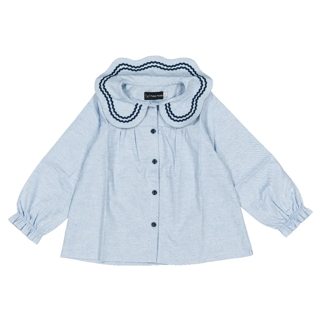 Blouse NOLLET - bleu chiné