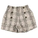 Short SEVRES -  tartan beige