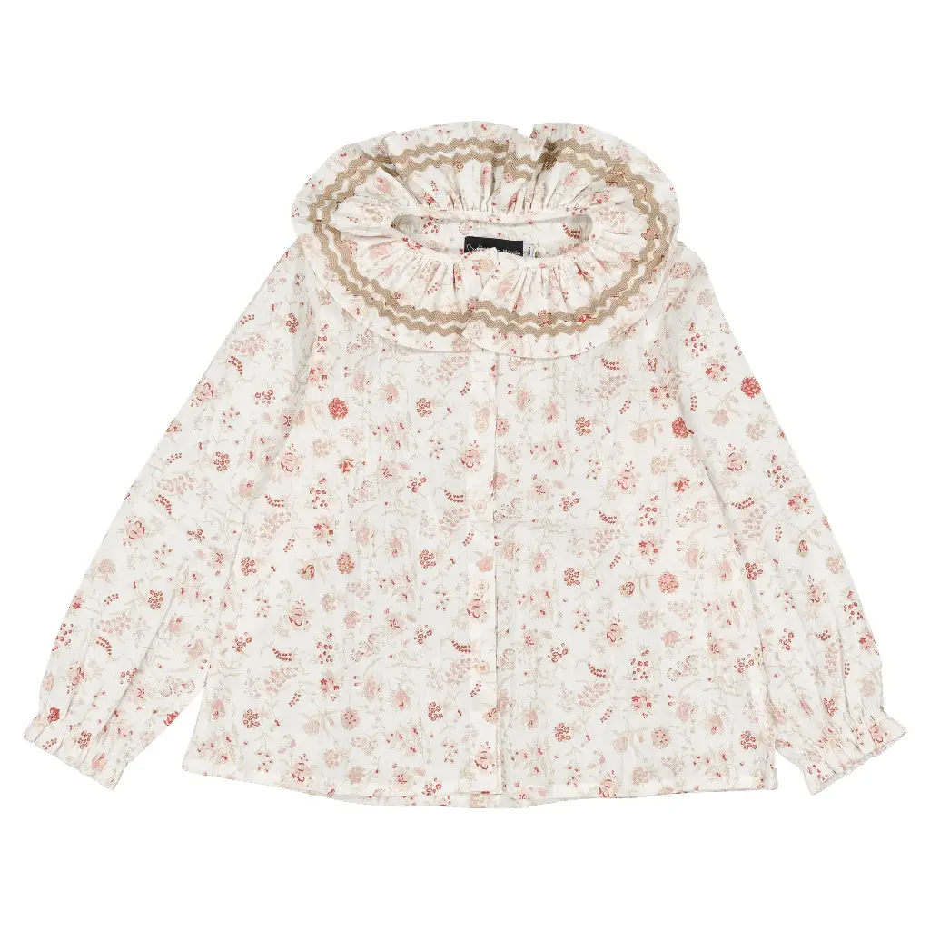 Blouse MAESTRIA- fleurs poudrées
