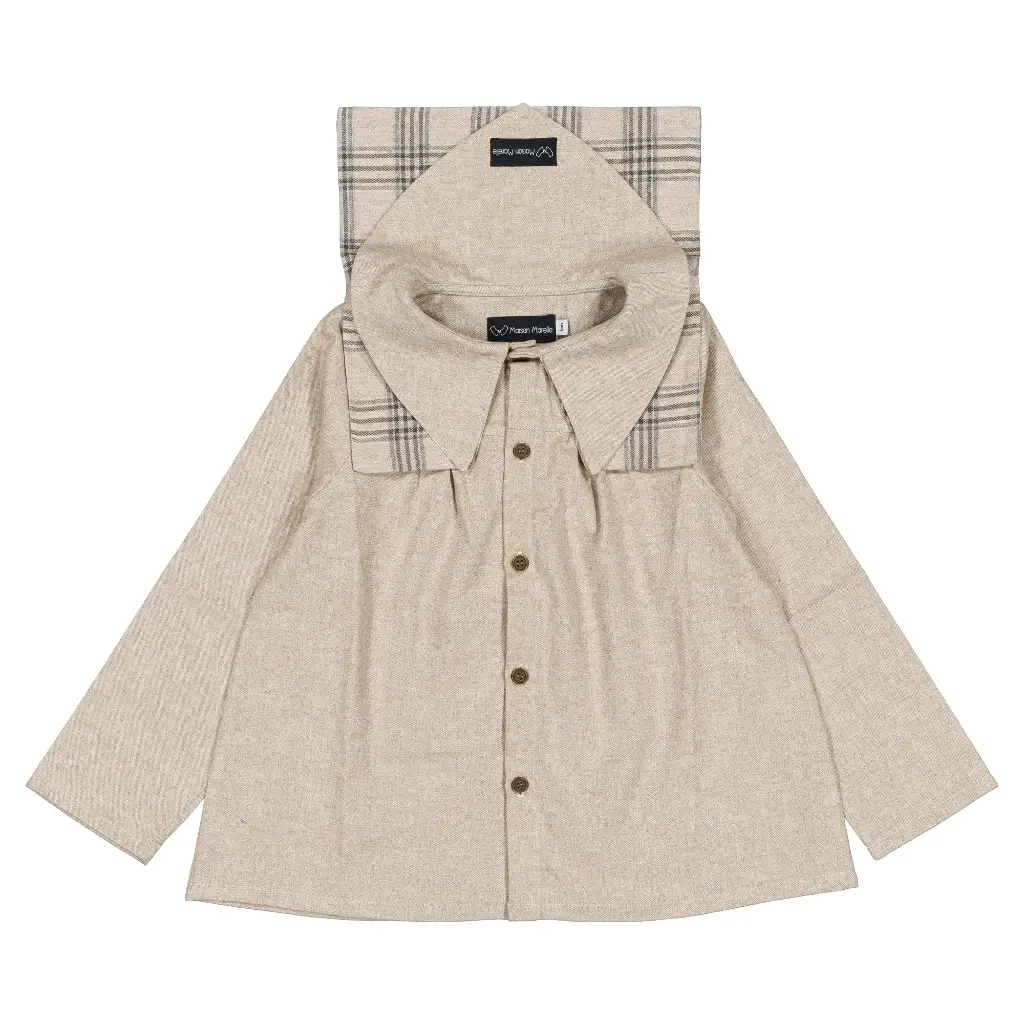 Chemise DUC- beige chiné