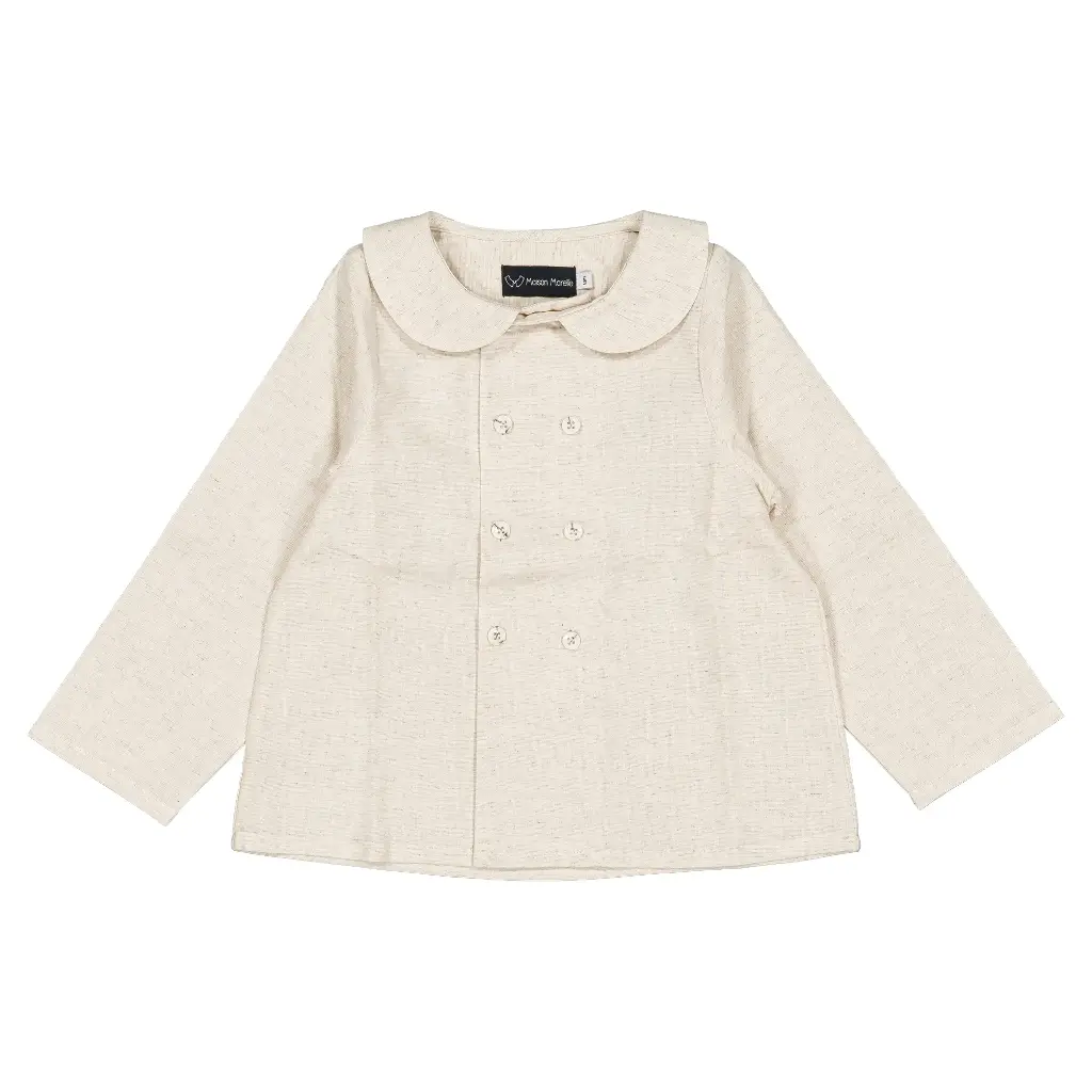 Blouse CONVENTION- lin écru
