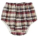 Bloomer CHAILLOT- tartan bordeaux écru