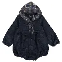 Barboteuse ROI -  velours navy