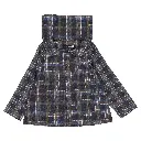 Blouse MONCEAU- tartan bleu