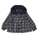 Blouse NOLLET - tartan bleu