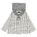 Blouse MONGE- tartan galet