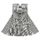 Blouse CHAPTAL- Pied-de-poule galet