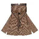 Blouse CHAPTAL- Pied-de-poule cacao