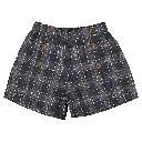 Short SEVRES -  tartan bleu