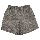Short SEVRES -  velours galet