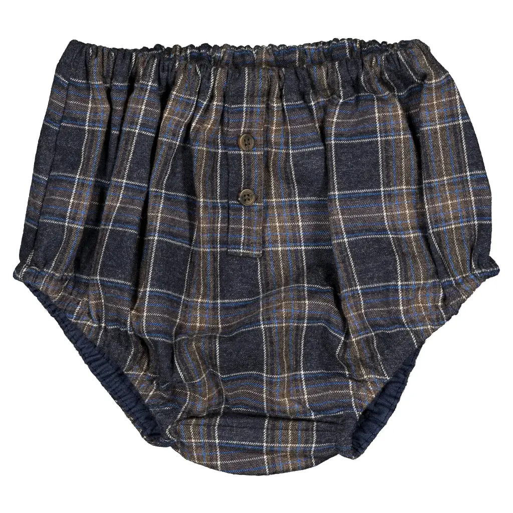 Bloomer CHAILLOT -  tartan bleu