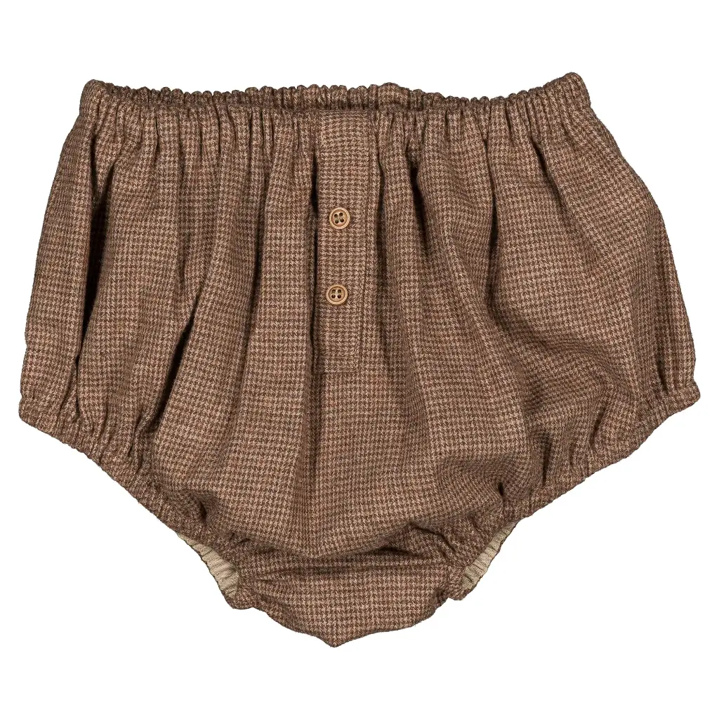 Bloomer CHAILLOT -  Pied-de-poule marron
