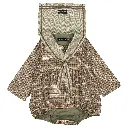 Barboteuse MAZET - tartan olive