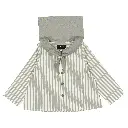 Blouse MONGE- rayures sauge