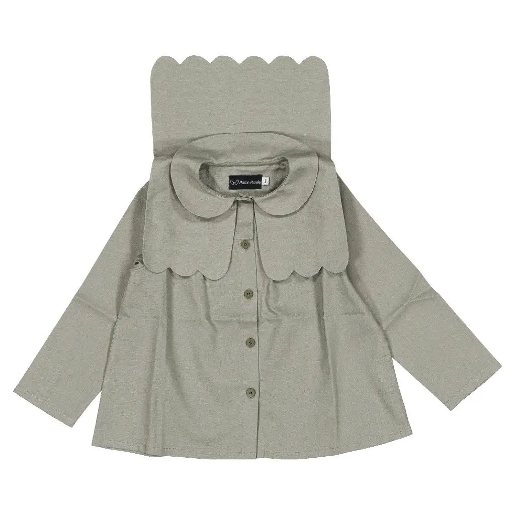 Blouse GRENELLE- sauge