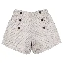 Short SEVRES -  velours gris clair