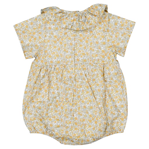 Barboteuse DUPLEIX - fleurs coton GOTS