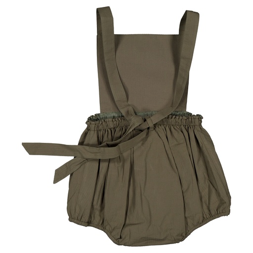 Barboteuse MARAIS -  coton seersucker vert