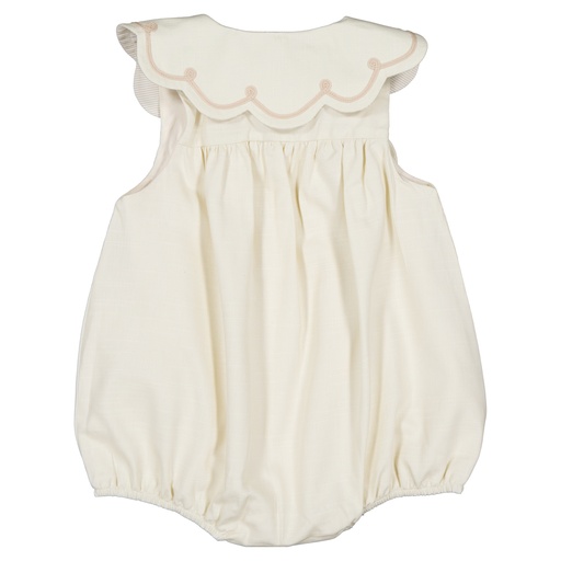 Barboteuse CARNAC -  craie GOTS