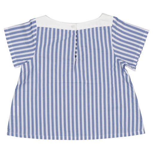 Blouse GONZAGUE-  rayures bleues