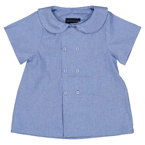 Blouse CONVENTION-bleue