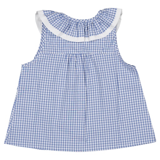 Blouse MARCEAU- vichy bleu