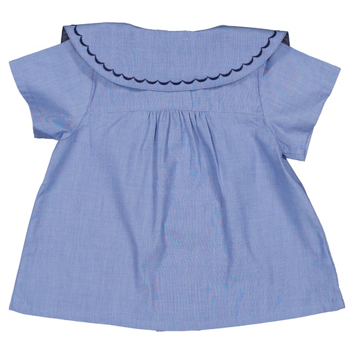 Blouse NOLLET- bleue