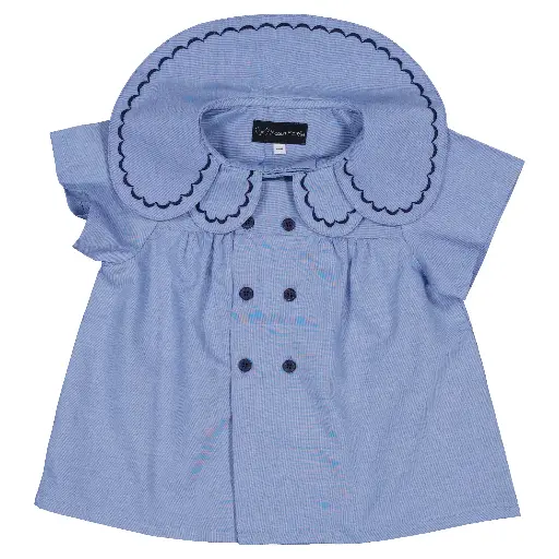 Blouse NOLLET- bleue