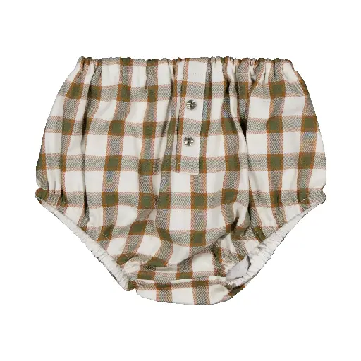 Bloomer CHAILLOT -  tartan camel&vert