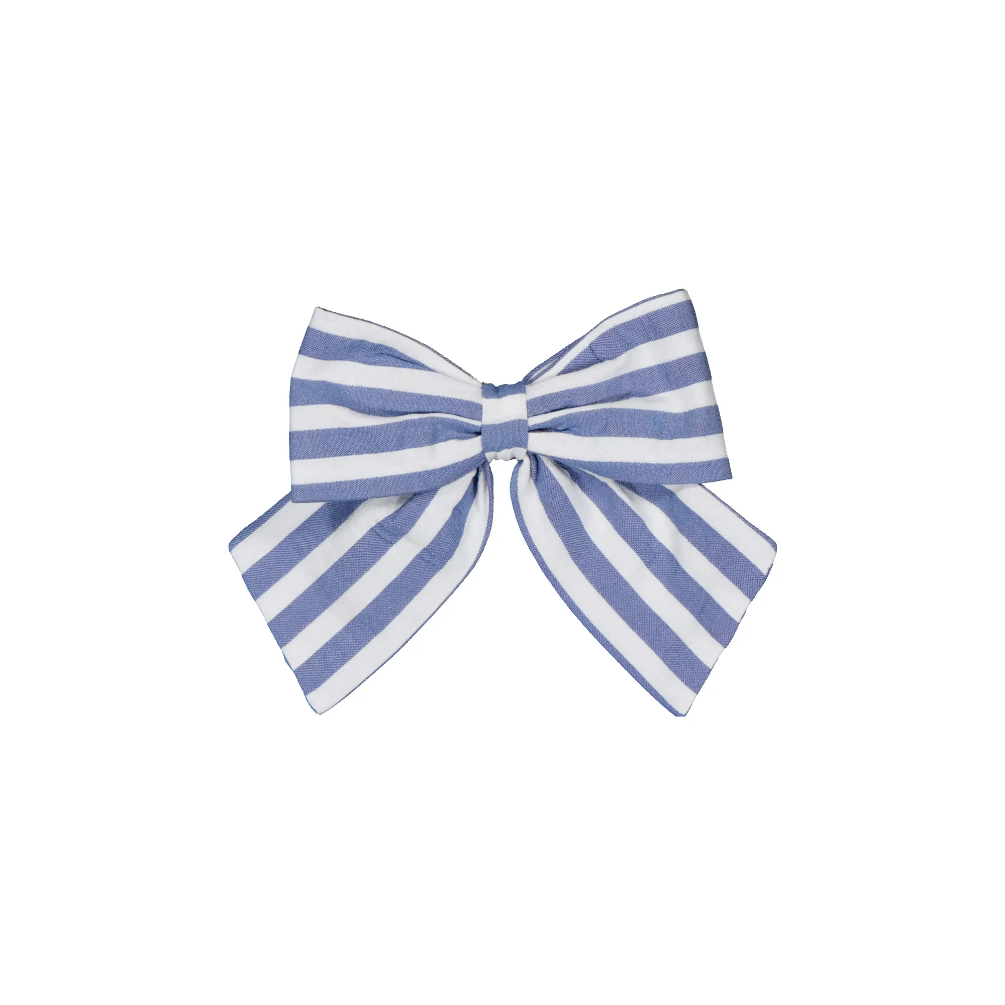 [SS25-D1-BARETT-HALLES-SEERRAYEBLEU] Barette HALLES - seersucker rayé bleu