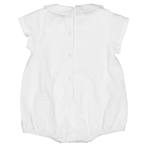 Barboteuse JOURDAIN- lin blanc