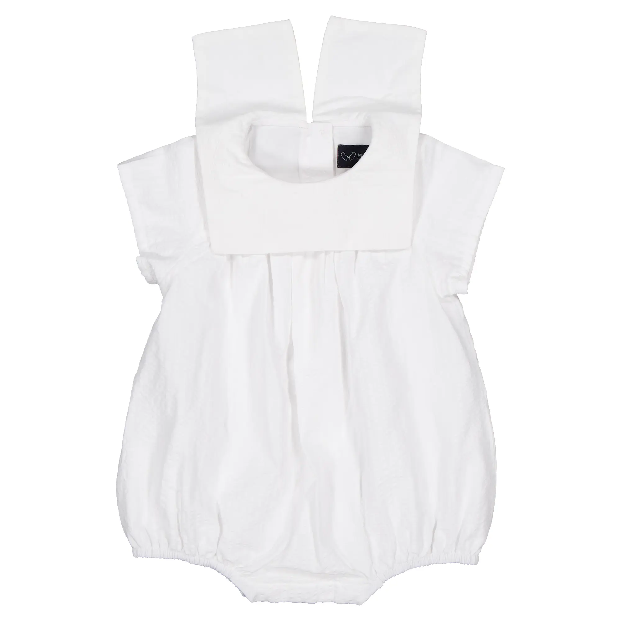 Barboteuse BOURBON-lin blanc