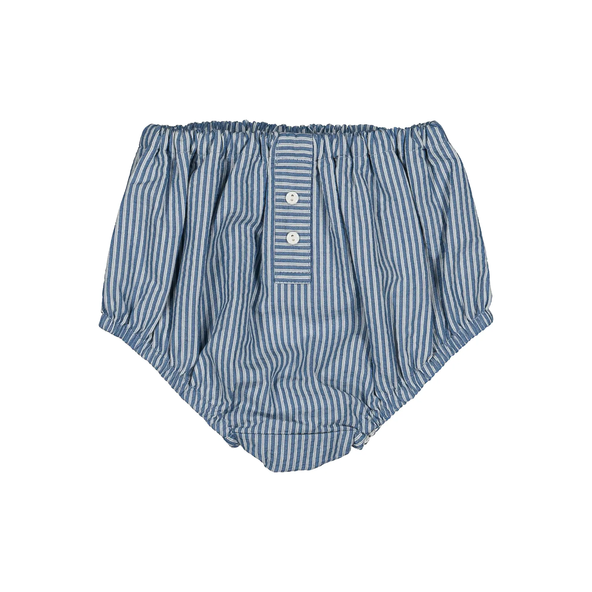 Bloomer CHAILLOT - seersucker rayé bleu