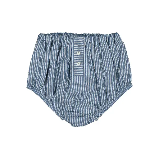 Bloomer CHAILLOT - seersucker rayé bleu