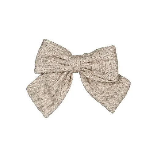 [SS25-D2-BARRET-HALLES-LINBEIGE] Barette HALLES - lin beige