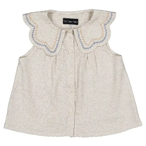 Blouse BAUME-lin écru