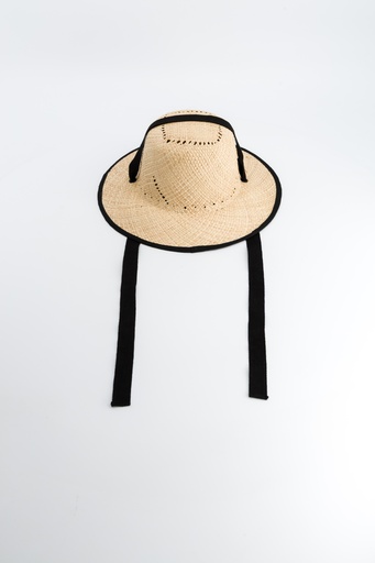 chapeau GERMAIN-  ruban noir