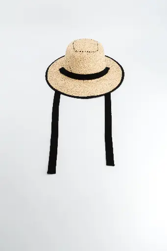 chapeau GERMAIN-  ruban noir