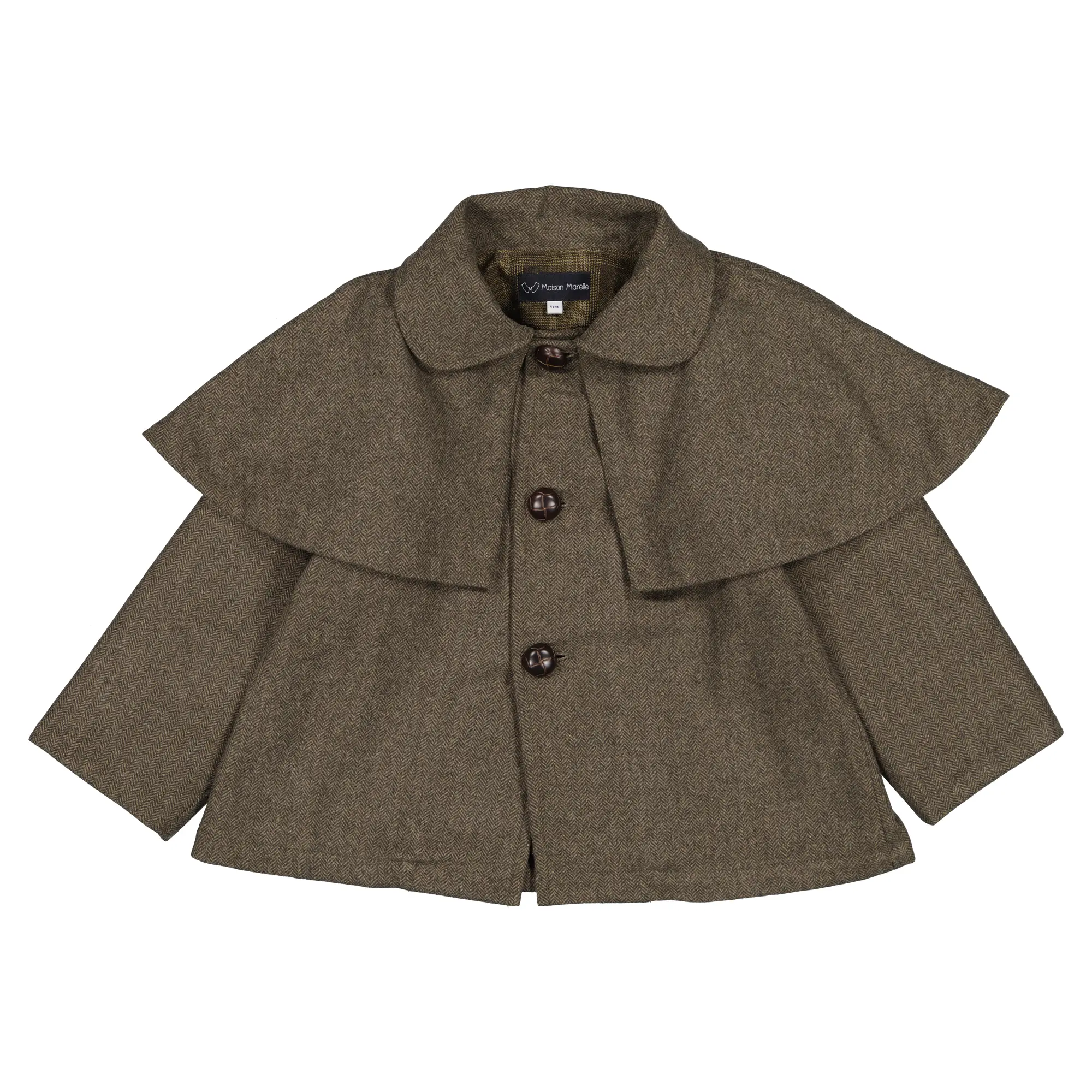 Veste SHERLOCK- chevrons Gris vert
