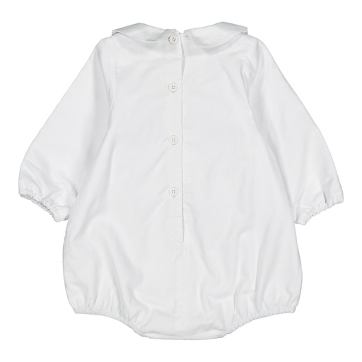 Barboteuse JOURDAIN- ML blanc