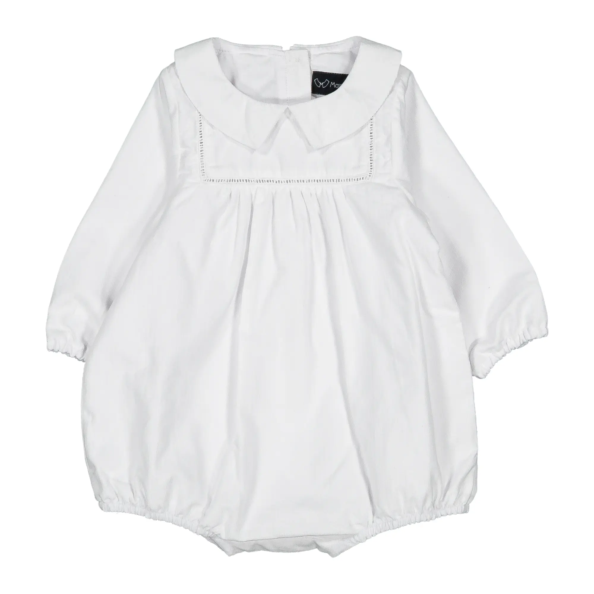 Barboteuse JOURDAIN- ML blanc