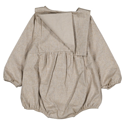 Barboteuse ALMA - flanelle beige