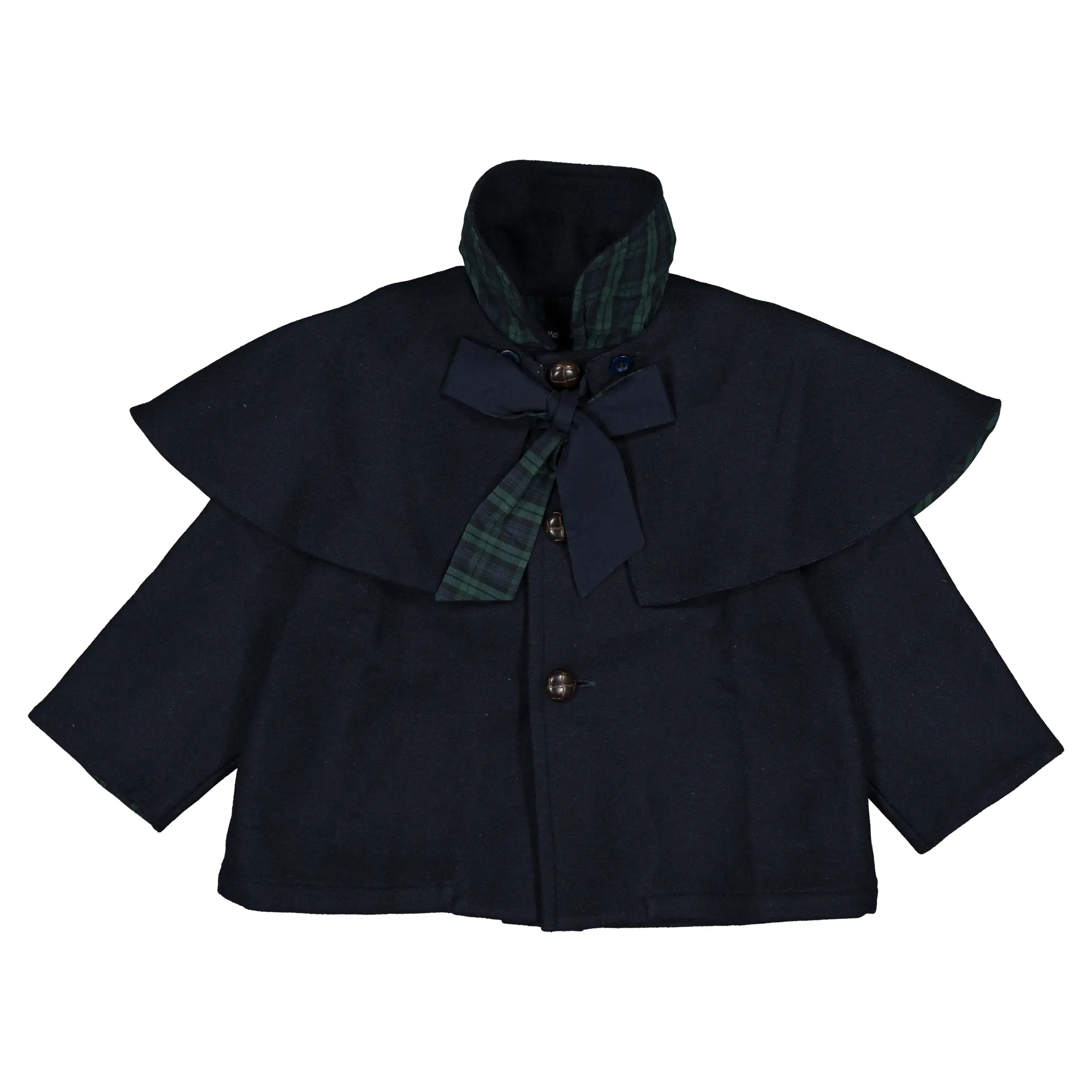 Manteau DARCY- lainage bleu