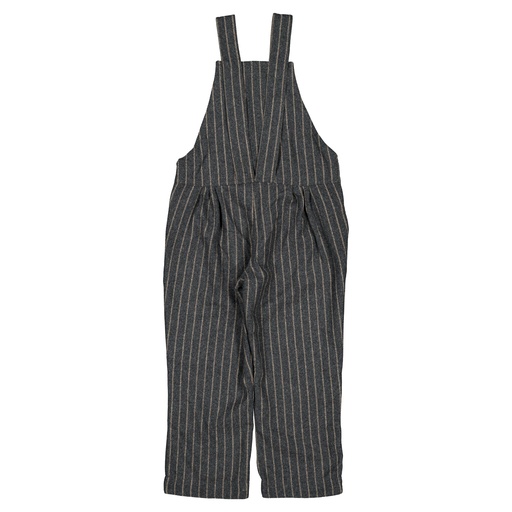 Pantalon LEBON-  laine rayé gris